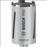Bosch PRO Trockenbohrkrone, 92 x 150 mm, G 1/2 Zoll #2608587326