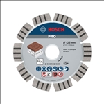 Bosch PRO Abrasive Diamanttrennscheibe, 125 x 22,23 mm #2608602680