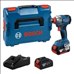 Bosch Akku-Drehschlagschrauber GDX 18V-285, 2 x Akku GBA 18V 4.0Ah #06019N2102