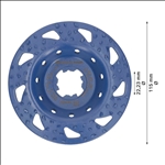 Bosch EXPERT Multi Material Carbide-Topfscheibe grob, schräg, X-LOCK, 115 mm, 22,23 mm #2608901687