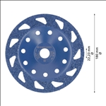 Bosch EXPERT Multi Material Carbide-Topfscheibe mittel, flach, 180 mm, 22,23 mm #2608901748