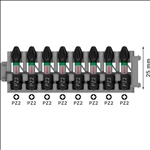 Bosch PRO Pozidriv Impact Bit, PZ2, 25 mm, 8-tlg. #2608522325