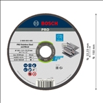 Bosch PRO Stainless Steel and Metal Trennscheibe, 150 x 1.6 x 22.23 mm, gerade, oSa #2608603405