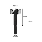 Bosch EXPERT Wood Forstnerbohrer, 36 mm, D10 mm #2608901838