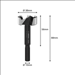 Bosch EXPERT Wood Forstnerbohrer, 38 mm, D10 mm #2608901839