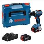 Bosch Akku-Bohrschrauber GSR 18V-65, 2 x Akku GBA 18V 5.0Ah, L-BOXX 136 #06019N3203