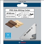 Bosch PRO Scheibenfräser, 105 x 20 x 4 mm, 8 Zähne #3608641008