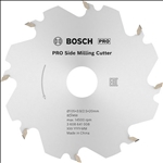 Bosch PRO Scheibenfräser, 105 x 20 x 4 mm, 8 Zähne #3608641008