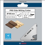 Bosch PRO Scheibenfräser, 105 x 22 x 4 mm, 8 Zähne #3608641013