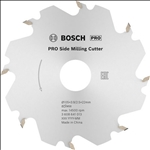 Bosch PRO Scheibenfräser, 105 x 22 x 4 mm, 8 Zähne #3608641013