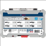 Bosch PRO Nutfräser-Set, Schaft 8 mm, 6-tlg #2607017466