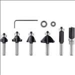 Bosch PRO Abrundfräser Set, 8 mm Schaft, 6-tlg #2607017469