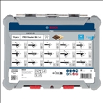 Bosch PRO Fasenfräser Set, 8 mm Schaft, 15-tlg #2607017472