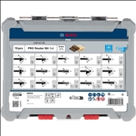 Bosch PRO Nutfräser- Set, gemischt, Schaft 8 mm, 15-tlg #2607017472