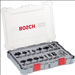 Bosch PRO Nutfräser- Set, gemischt, Schaft 8 mm, 15-tlg #2607017472