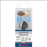 Bosch PRO Hohlkehlfräser, R 10, Schaft 8 mm #2608628370