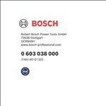 Bosch Handtacker HT 8 #0603038000