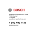 Bosch Betonnägel für GNB 18V-38 Proffessional, Länge 25 mm, 1000 Stück #1600A02F4M