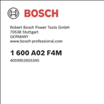 Bosch Betonnägel für GNB 18V-38 Proffessional, Länge 25 mm, 1000 Stück #1600A02F4M