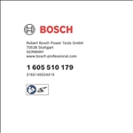 Bosch Führungsschlitten mit Absaugstutzen zum Trennen, Spannband, 180 mm #1605510179