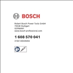 Bosch Spannzange mit Spannmutter, 8 mm, für Bosch-Geradschleifer, passend zu GGS 16 #1608570041