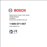 Bosch Zahnkranzbohrfutter bis 16 mm, 5/8-Zoll 16UNF #1608571057