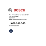 Bosch Feindrahtklammer Typ 53, 11,4 x 0,74 x 8 mm, 1000er-Pack #1609200365