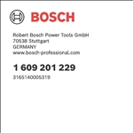 Bosch Gummidüse für Bosch-Sauger, 35 mm #1609201229