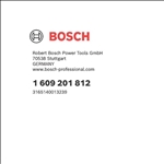 Bosch Schrumpfschlauch für Bosch-Heißluftgebläse, 1,6 - 4,8 mm #1609201812