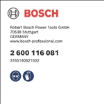 Bosch Adapter 5/8-Zoll 16UNF, M 16 #2600116081