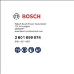 Bosch Klettgewebeersatz #2601099074