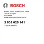 Bosch Handgriff für Bohrhämmer, passend zu: GBH #2602025141