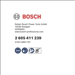 Bosch Staubbox-Filter (schwarze Ausführung), passend zu: 18V-10 Professional #2605411239