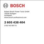 Bosch Kunststoffkoffer, 381 x 300 x 115 mm passend zu GWS 7-115 GWS 7-125 GWS 8-125 #2605438404