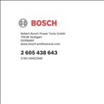 Bosch Kunststoffkoffer für Oberfräsen, Flachdübelfräse, 341 x 400 x 210 mm #2605438643