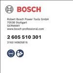 Bosch Staubabsaugung für GST 14,4 V-LI / 18 V-LI + GST 140 CE/BCE Professional #2605510301