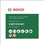 Bosch Diamanttrennscheibe Turbo, Durchmesser: 125 mm #2607019481