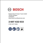 Bosch Zellulose-Flachfaltenfilter. Für Staubsauger #2607432033