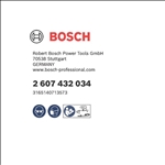 Bosch Polyester-Flachfaltenfilter. Für Staubsauger #2607432034