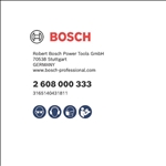 Bosch Grundplatte, rund, für GKF 600 #2608000333