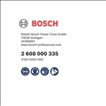 Bosch Grundplatte mit Handgriff und Absaugstutzen #2608000335