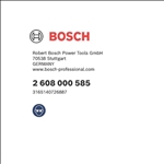 Bosch Werkzeugmuffe. Für Staubsauger #2608000585