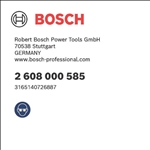 Bosch Werkzeugmuffe #2608000585