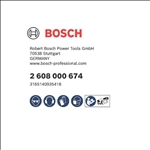 Bosch Vakuumadapter, für GHO 12V-20 #2608000674