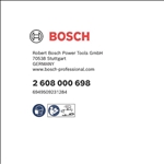 Bosch Entsorgungssack, 5 l, Kunststoff (5 Stk.) für GAS 15 PS. Für Staubsauger #2608000698