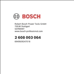 Bosch "Set mit Haltering und Stift für PRO Impact Steckschlüsseleinsätze,1/4"", 4 tlg." #2608003064