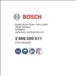 Bosch Senkkopf-Stift SK50 16G, 1,2 mm, 16 mm, verzinkt, 5000er-Pack #2608200511