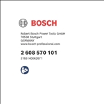 Bosch Spannzange, 1/4-Zoll, 19 mm #2608570101