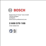 Bosch Spannzange, 1/2-Zoll, 24 mm #2608570108