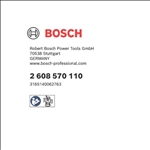 Bosch Spannzange, 1/4-Zoll, 27 mm #2608570110